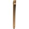 Ekena Millwork Thorton Arts & Crafts Smooth Bracket, Western Red Cedar, 3 1/2"W x 46"D x 46"H BKT04X46X46THR03SWR - alternate 2